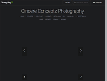 Tablet Screenshot of cincereconceptz.com